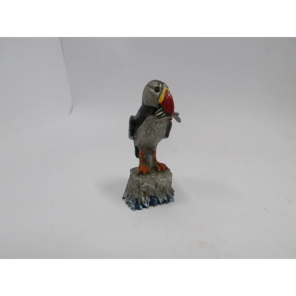Vintage Spoontiques PP212 Pewter Miniature Sea Chick Puffin Bird1987